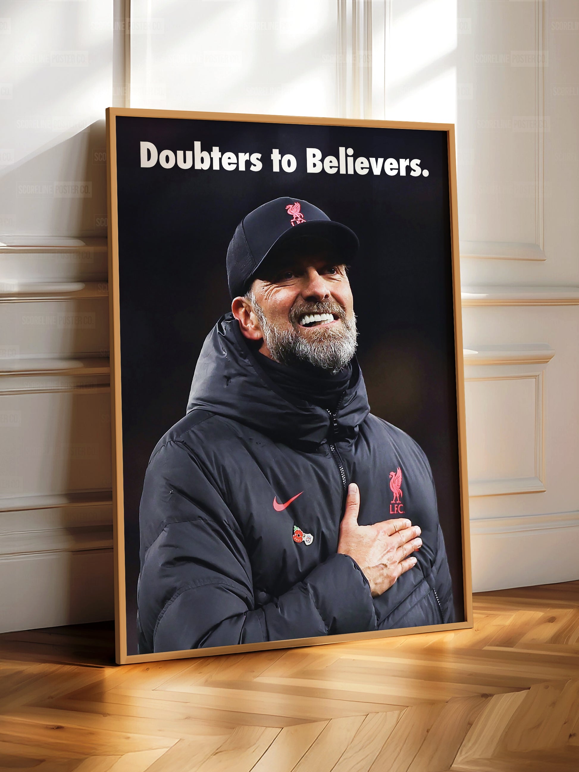 Jurgen Klopp 'Doubters To Believers' Poster