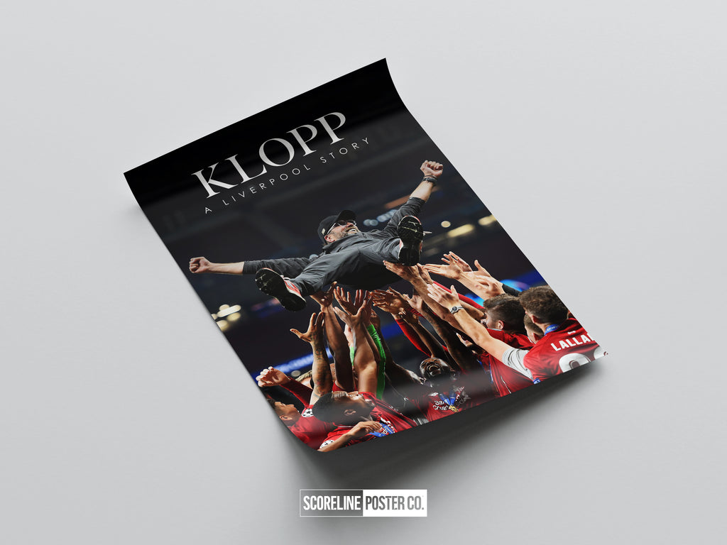 Jurgen Klopp 'Liverpool Story' Poster