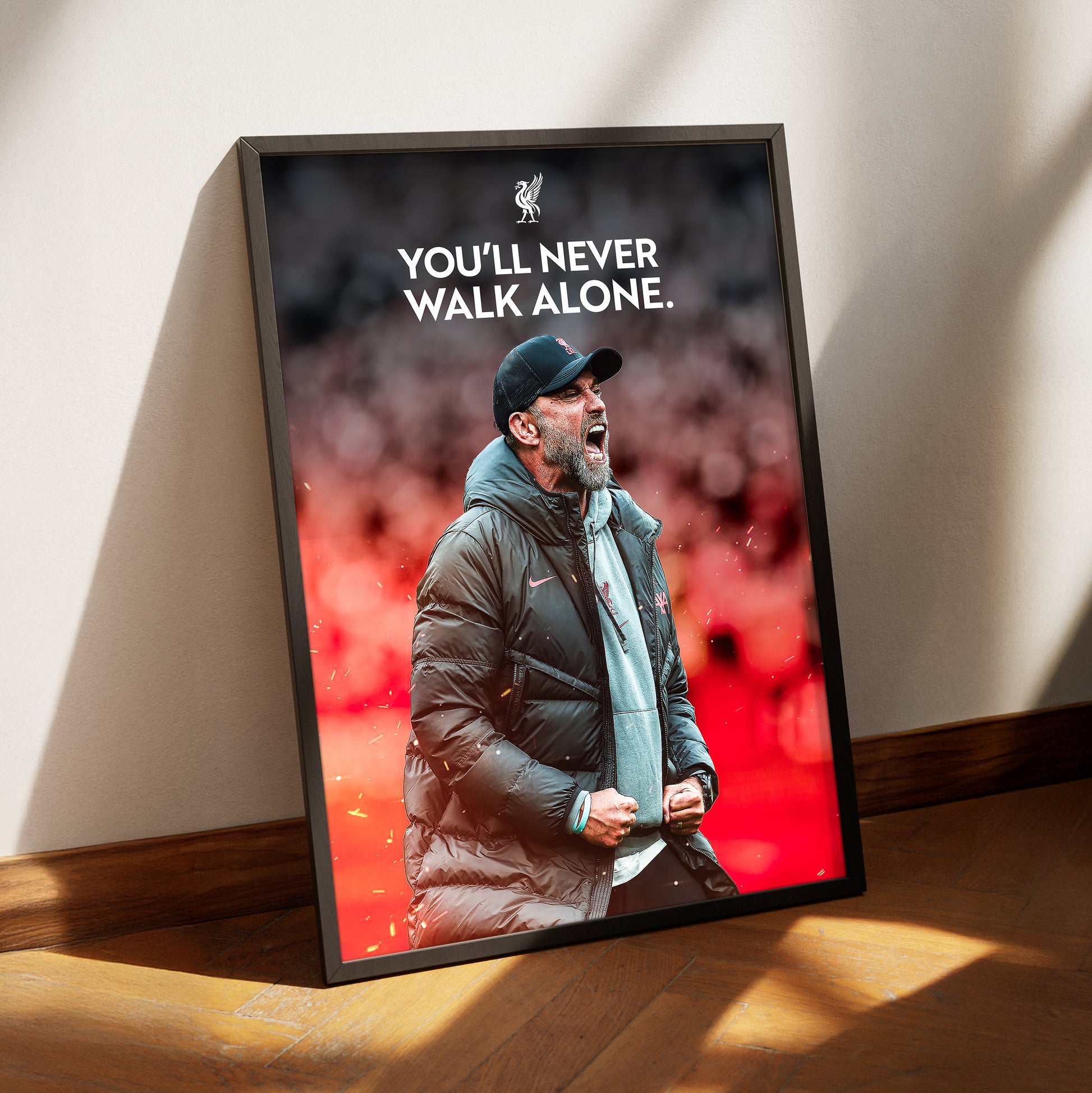 Jurgen Klopp 'YNWA' Poster