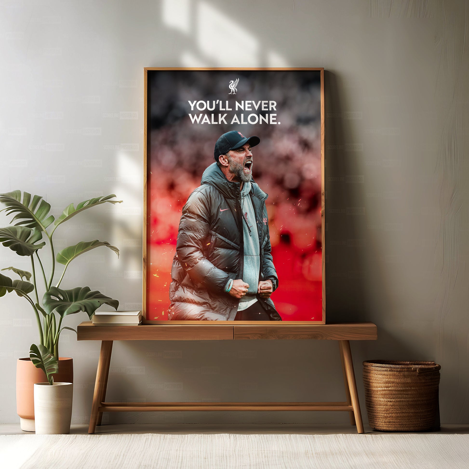 Jurgen Klopp 'YNWA' Poster