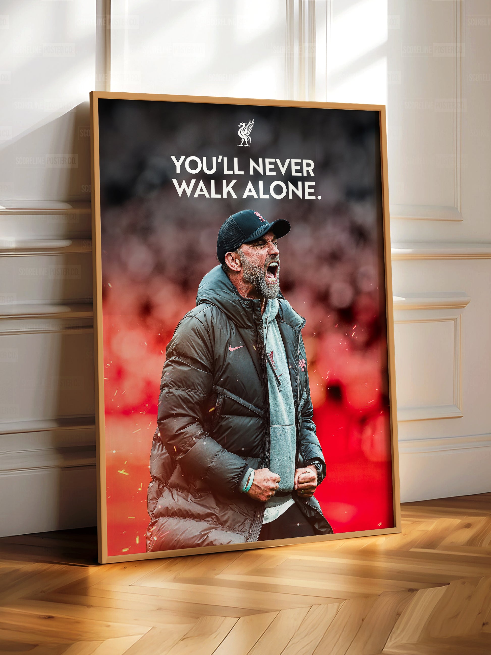 Jurgen Klopp 'YNWA' Poster