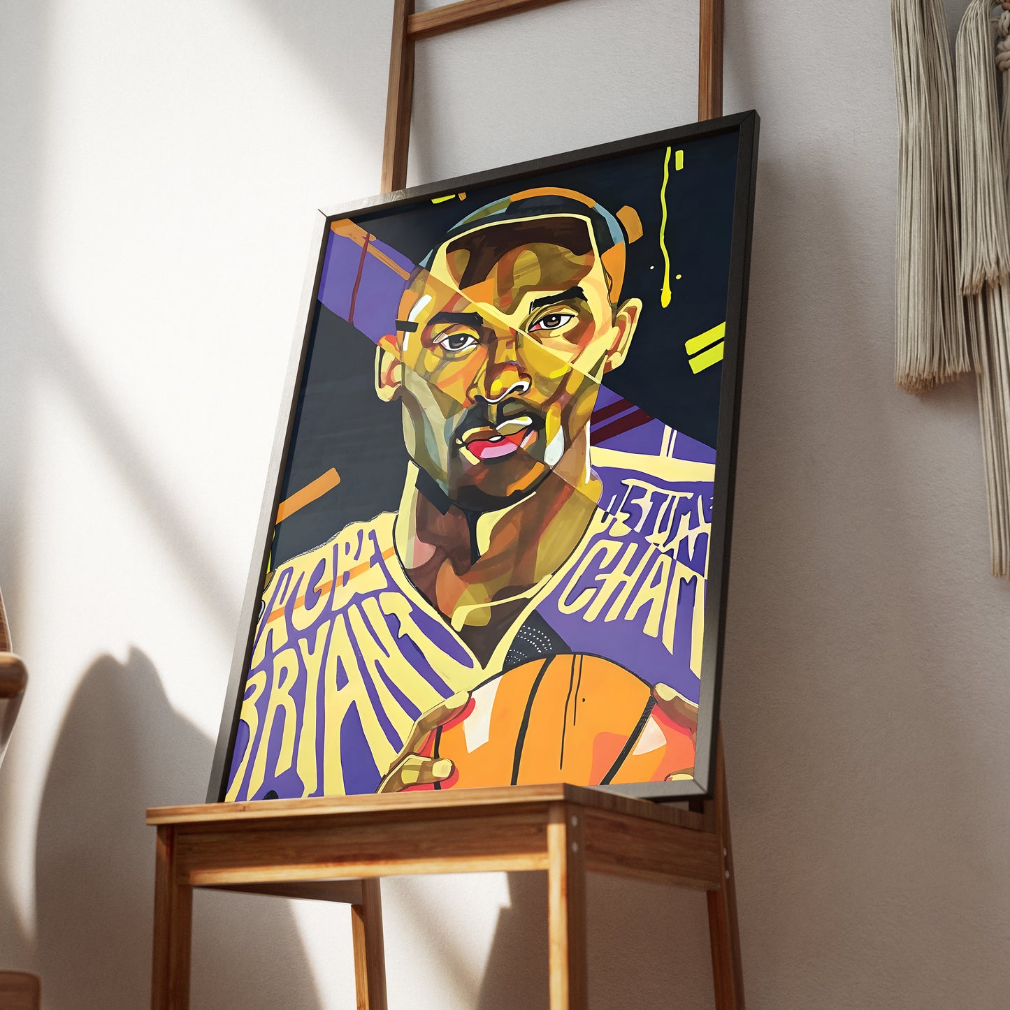 Kobe Bryant 'Abstract' Poster