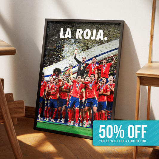 Spain Euro 2024 'La Roja' Poster
