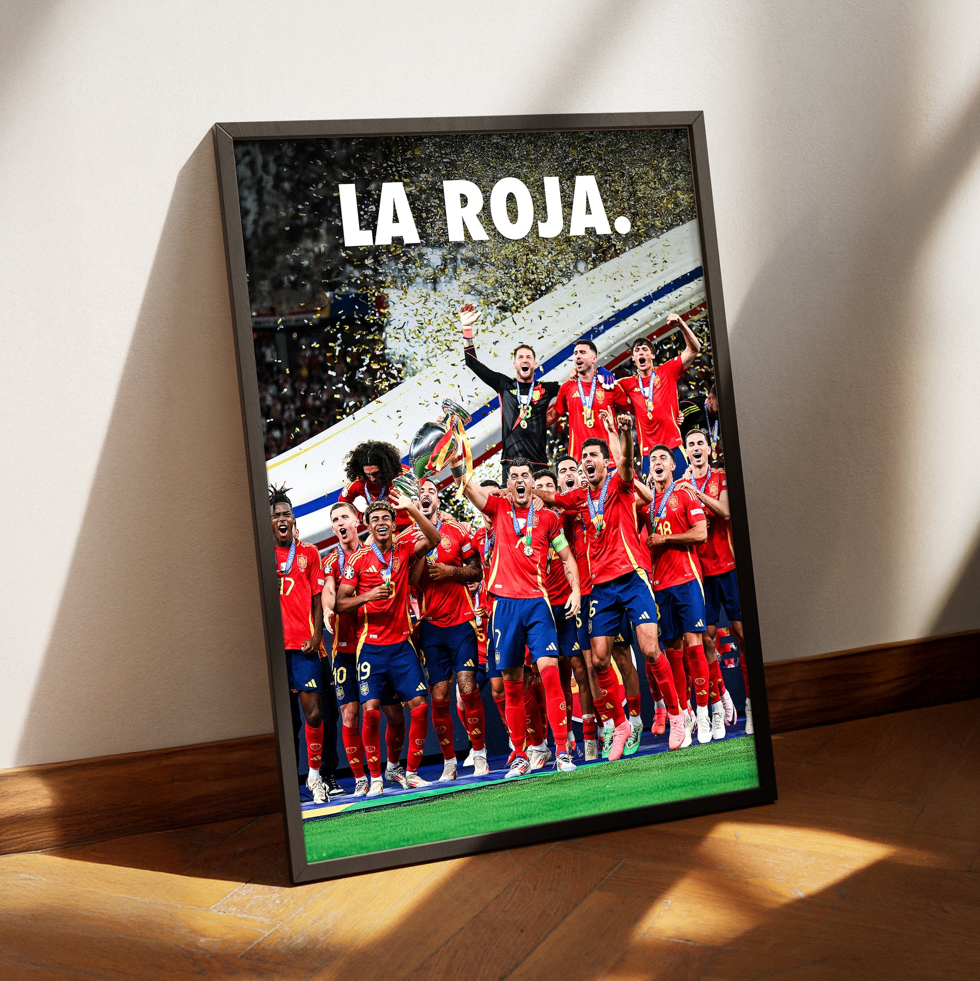 Spain Euro 2024 'La Roja' Poster