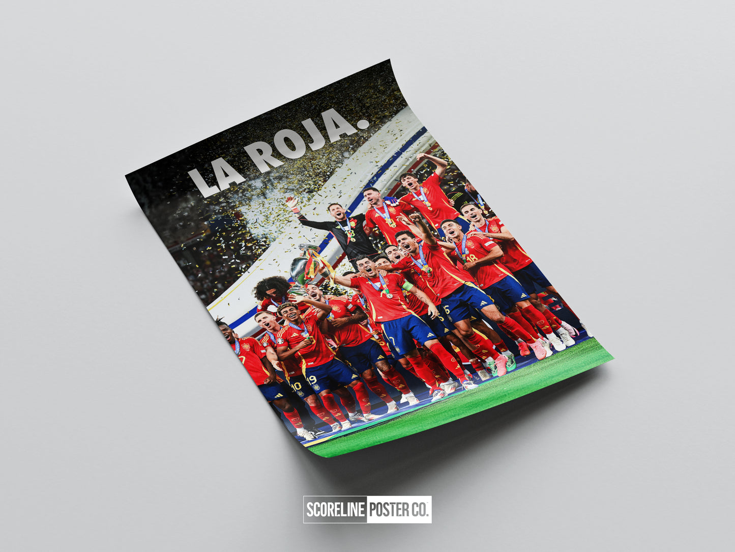 Spain Euro 2024 'La Roja' Poster