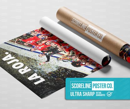 Spain Euro 2024 'La Roja' Poster