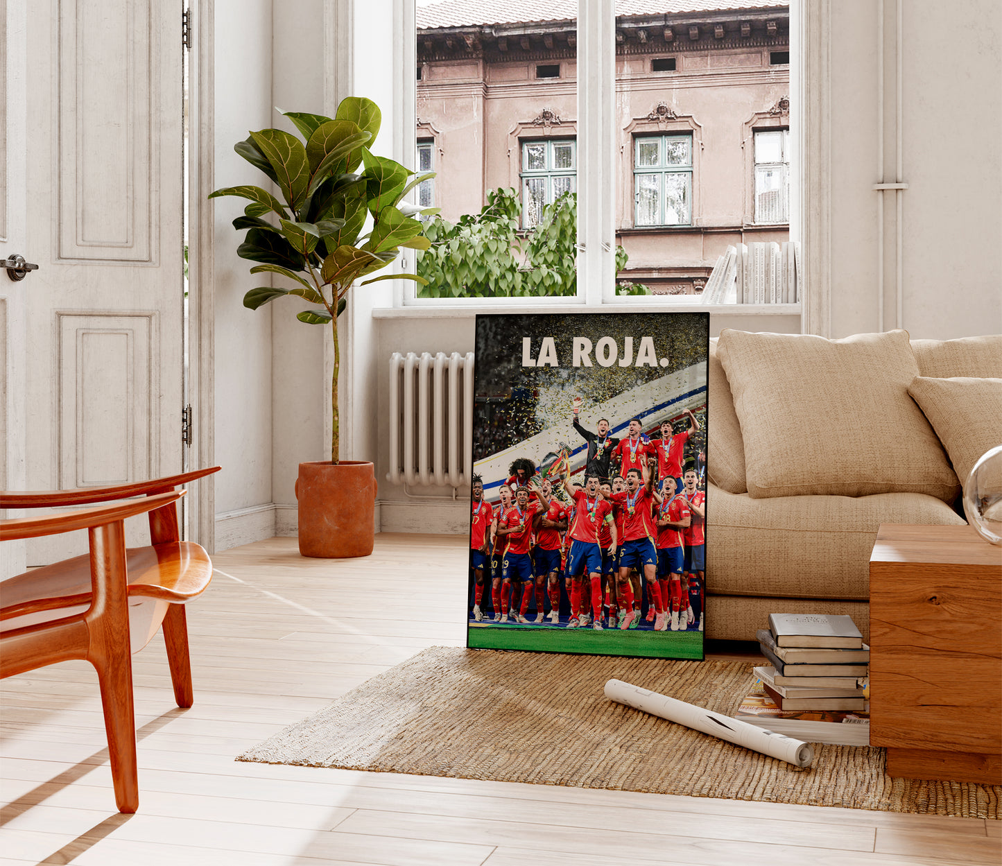 Spain Euro 2024 'La Roja' Poster