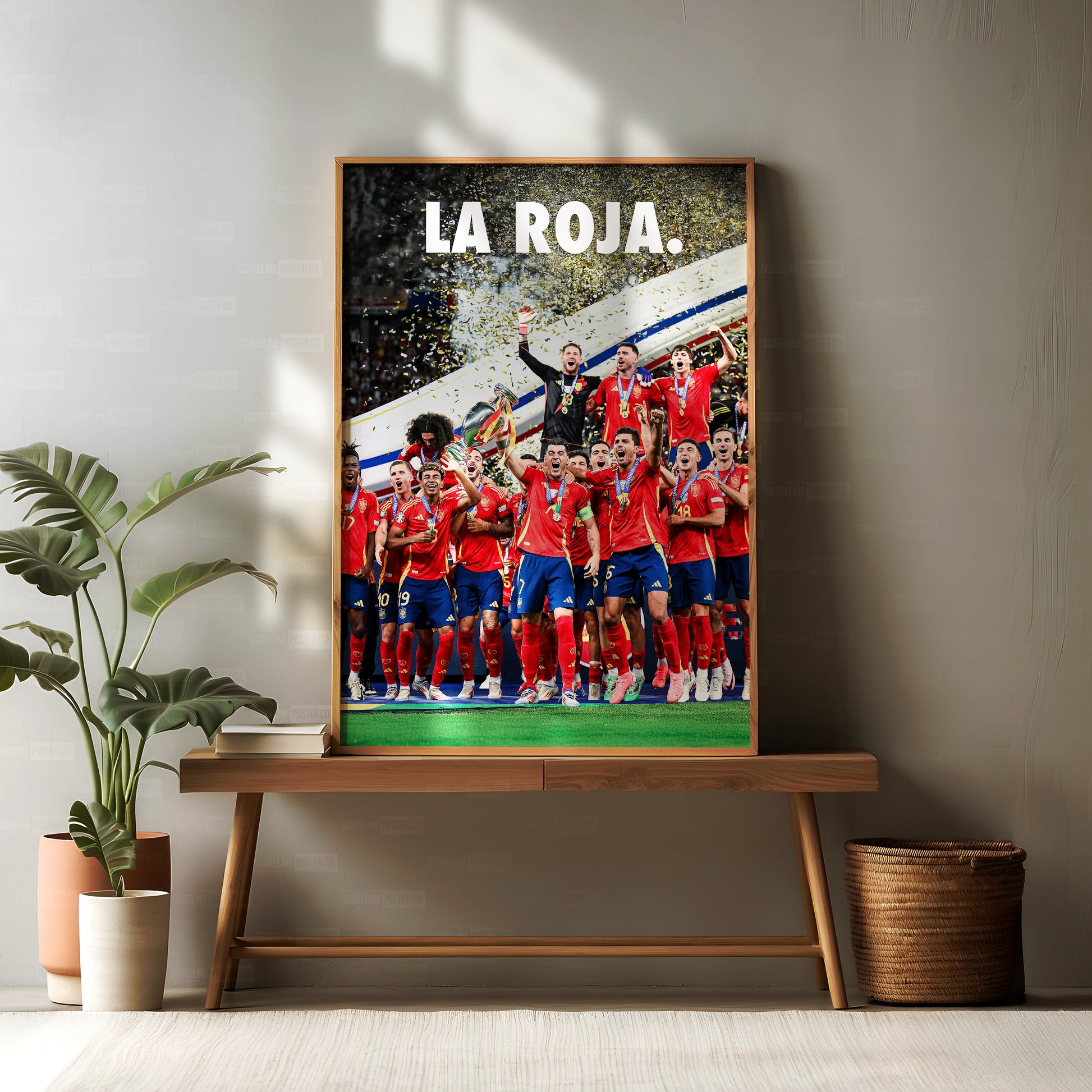 Spain Euro 2024 'La Roja' Poster