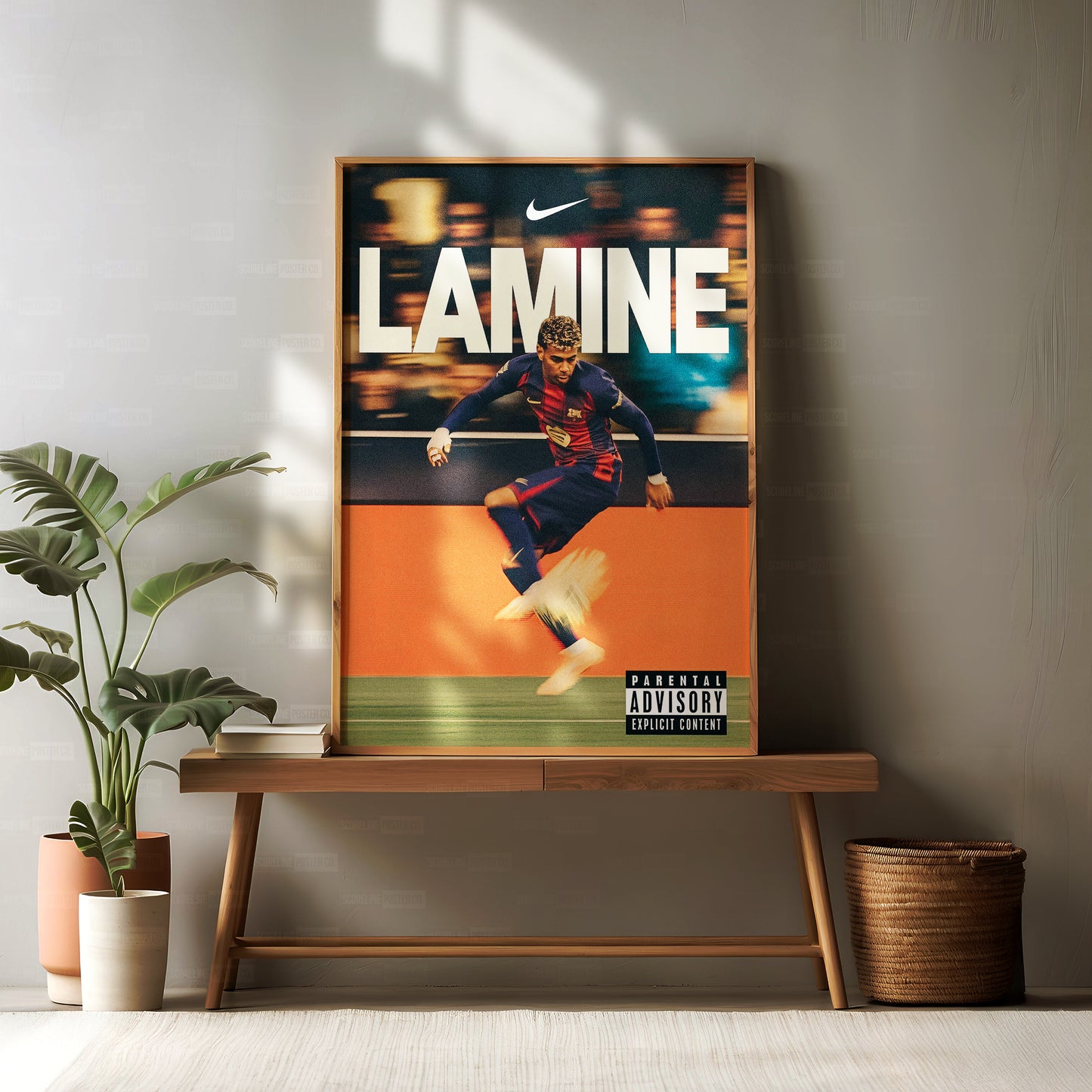 Lamine Yamal 'Parental Advisory' Poster