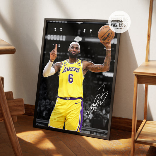 Lebron James 'Signature' Poster