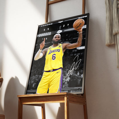 Lebron James 'Signature' Poster