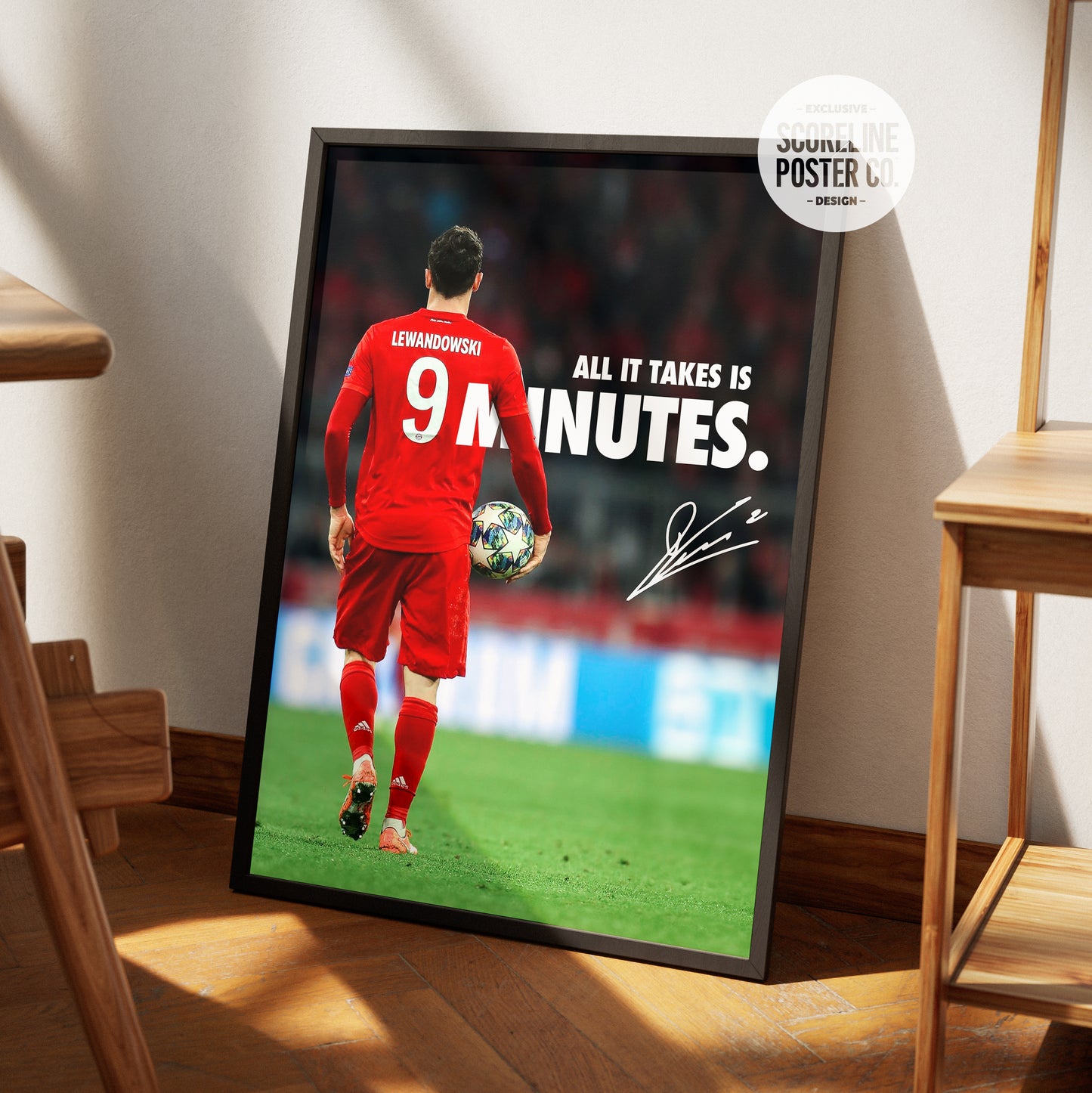 Robert Lewandowski '9 Minutes' Poster