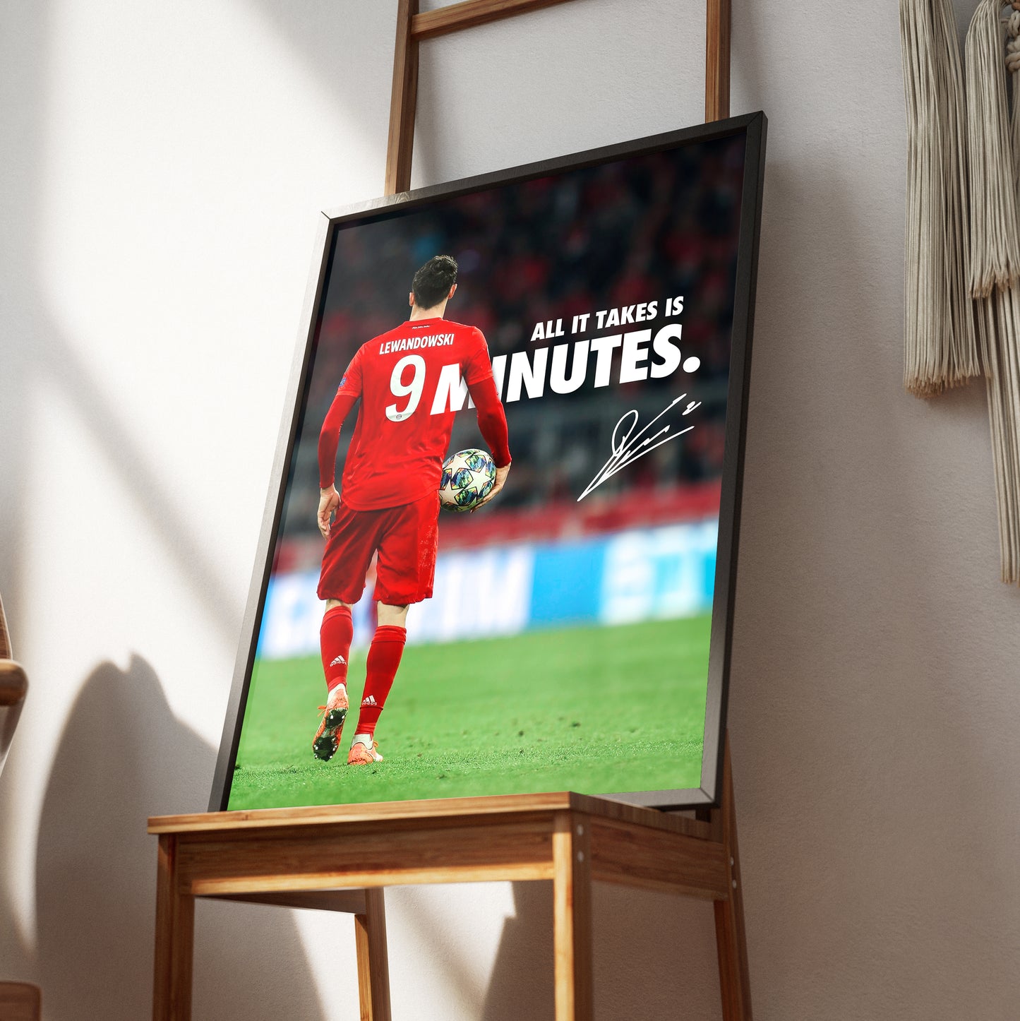 Robert Lewandowski '9 Minutes' Poster
