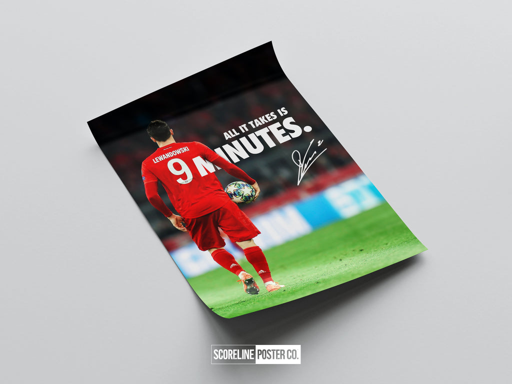 Robert Lewandowski '9 Minutes' Poster