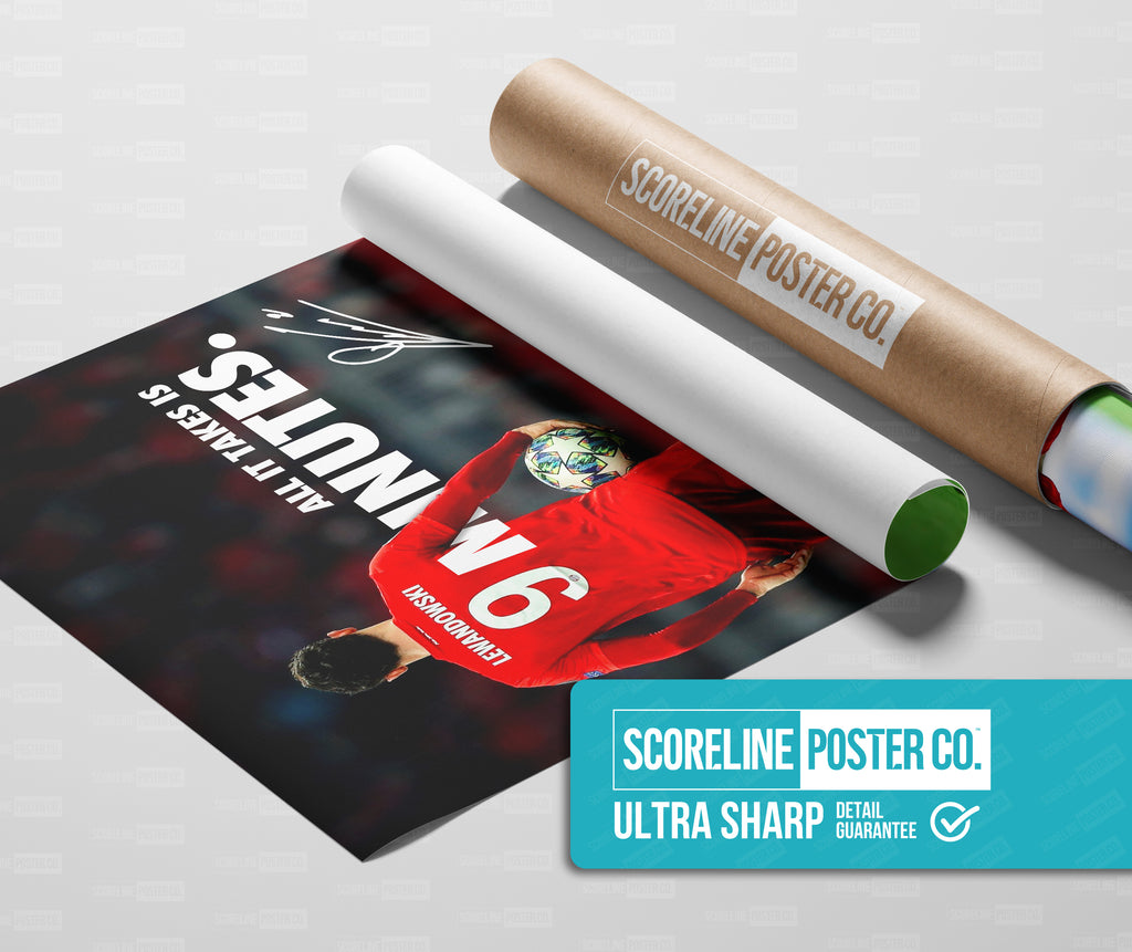 Robert Lewandowski '9 Minutes' Poster