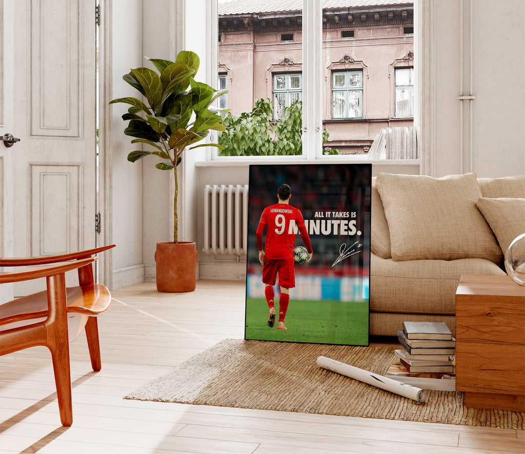 Robert Lewandowski '9 Minutes' Poster