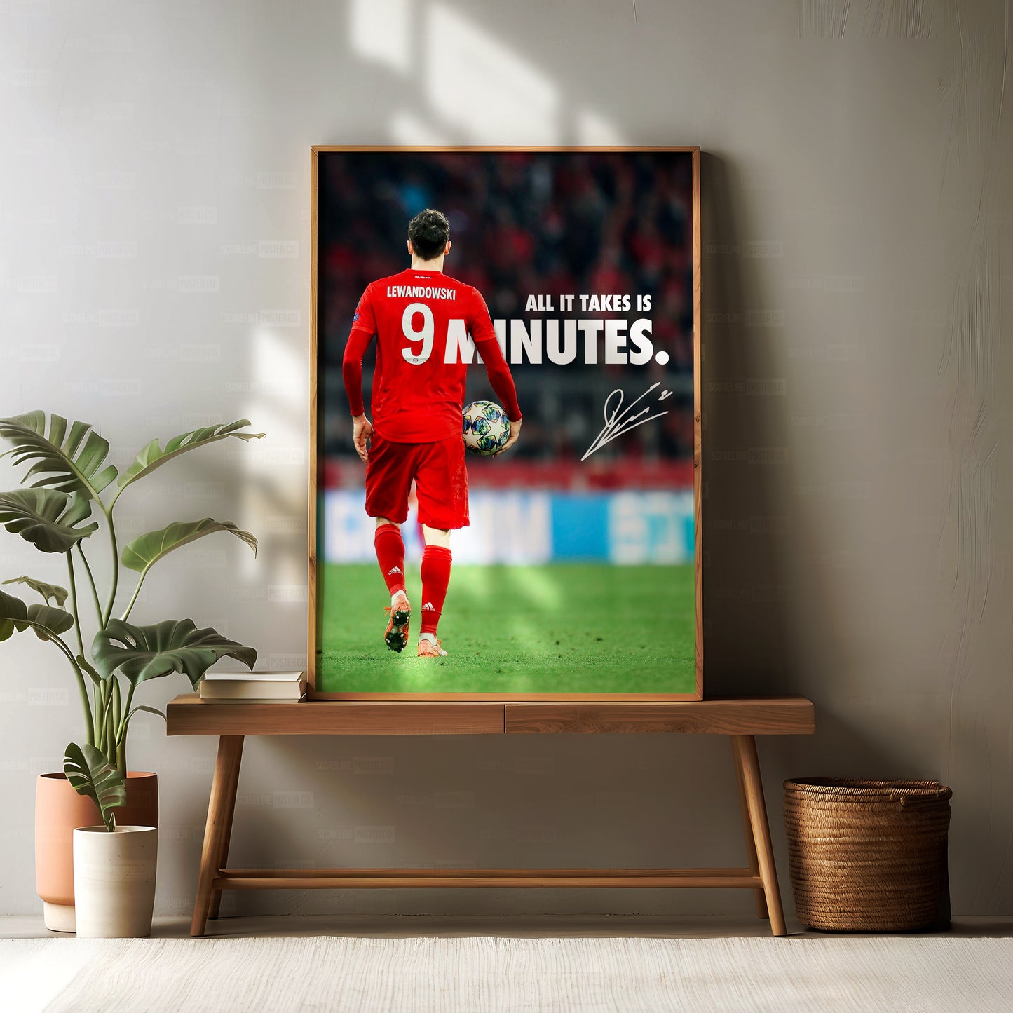 Robert Lewandowski '9 Minutes' Poster