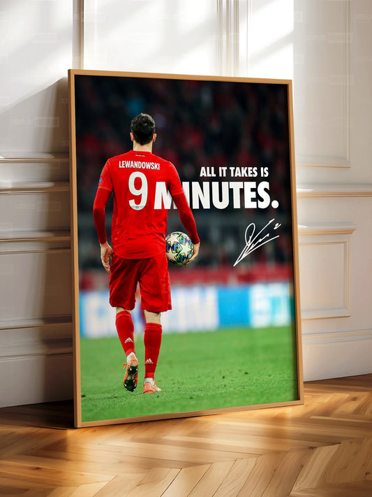 Robert Lewandowski '9 Minutes' Poster