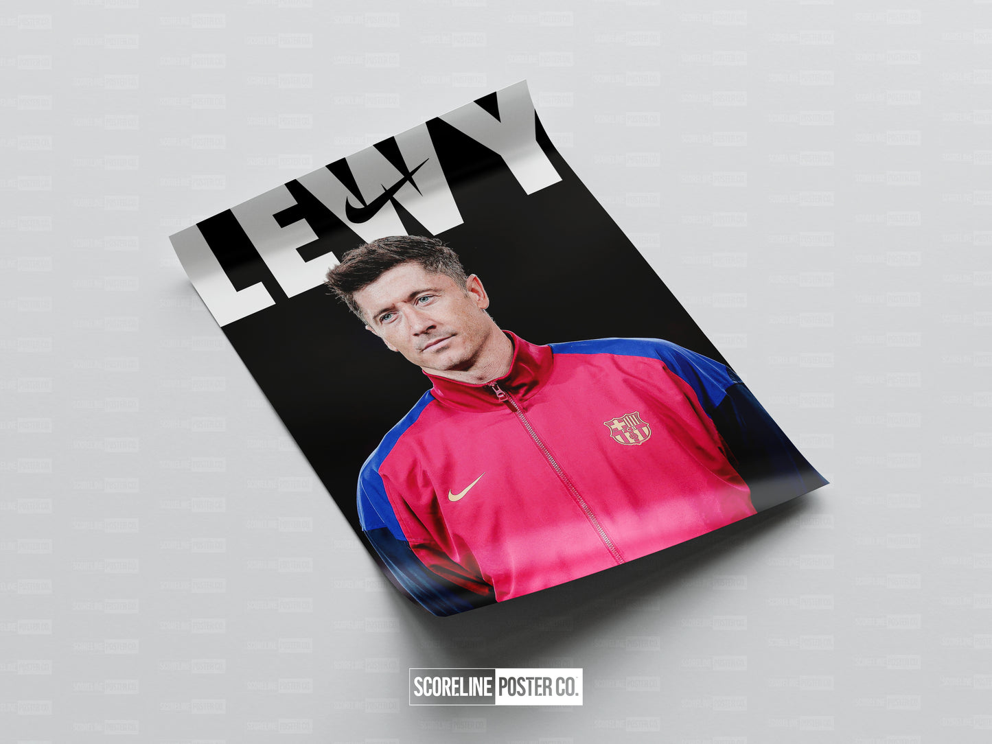 Robert Lewandowski 'Lewy' Poster