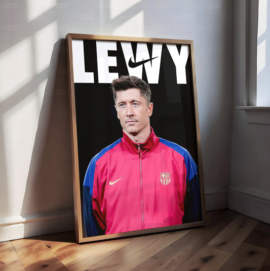 Robert Lewandowski 'Lewy' Poster