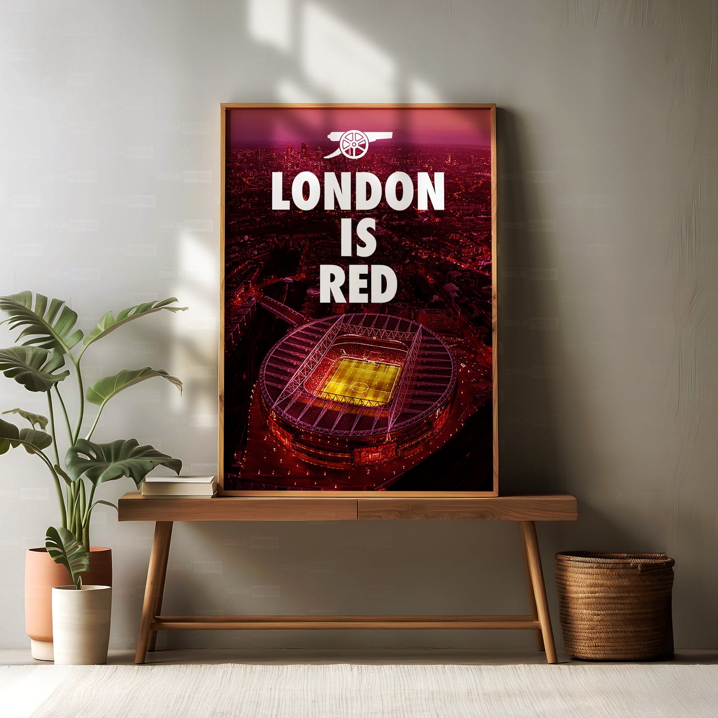 Arsenal 'London Is Red' Poster