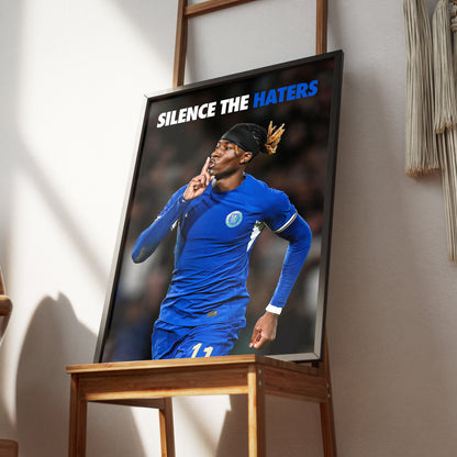 Noni Madueke 'Silence The Haters' Poster