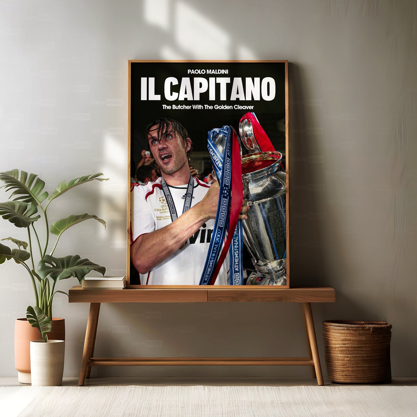 Paolo Maldini 'Il Capitano' Poster