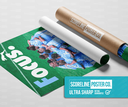 Manchester City 'Focus' Poster