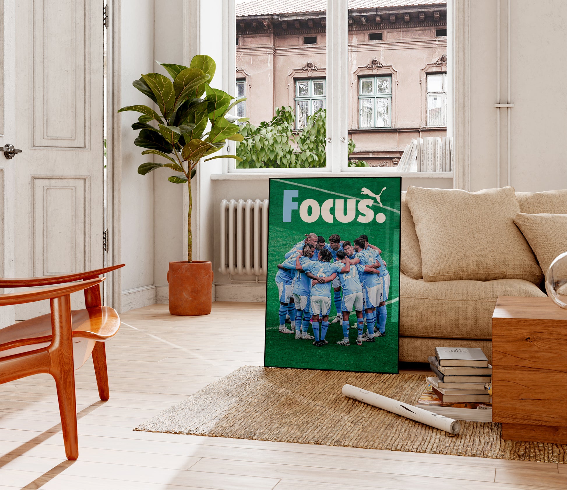 Manchester City 'Focus' Poster