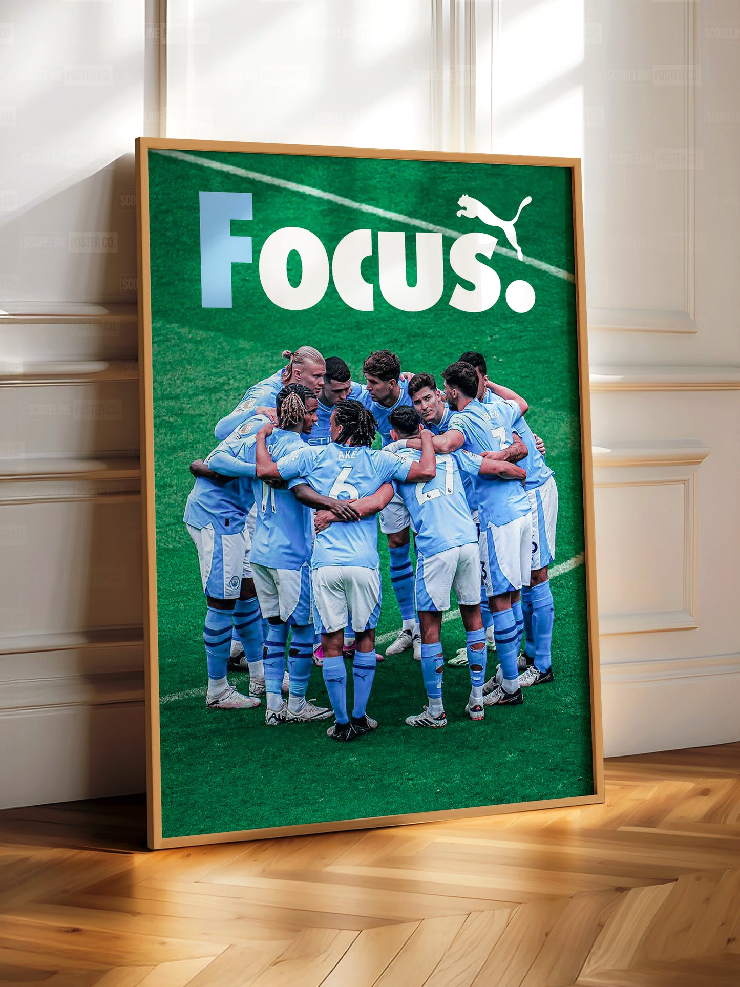 Manchester City 'Focus' Poster