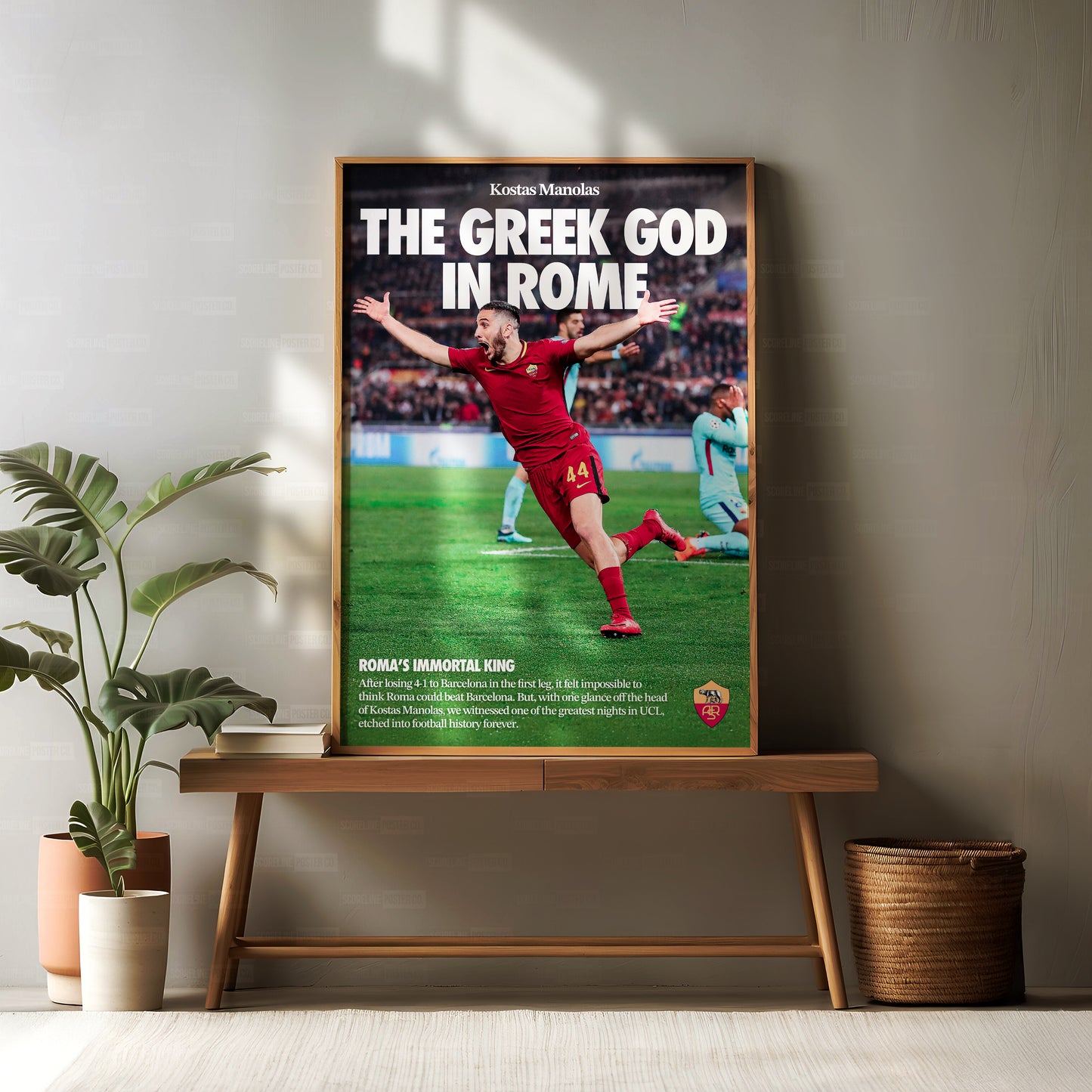 Kostas Manolas 'Greek God' Poster