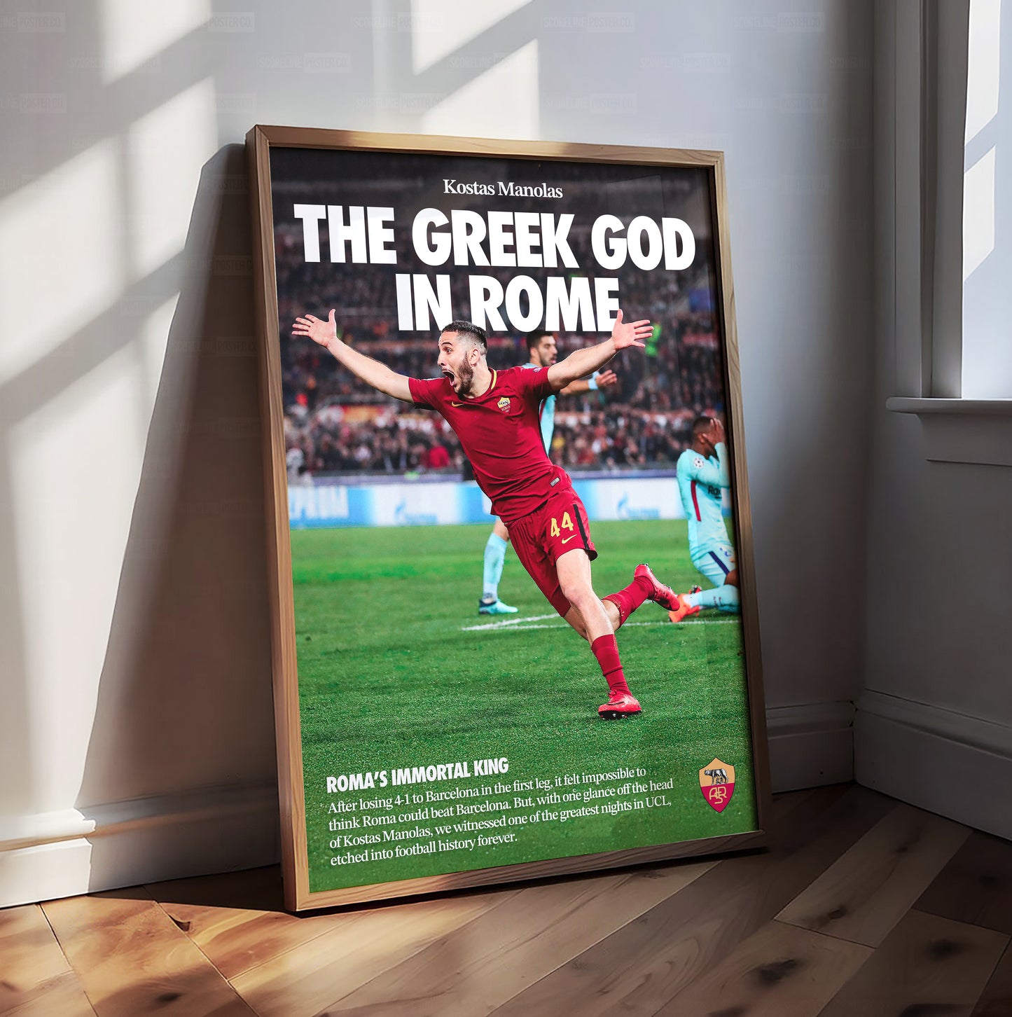 Kostas Manolas 'Greek God' Poster