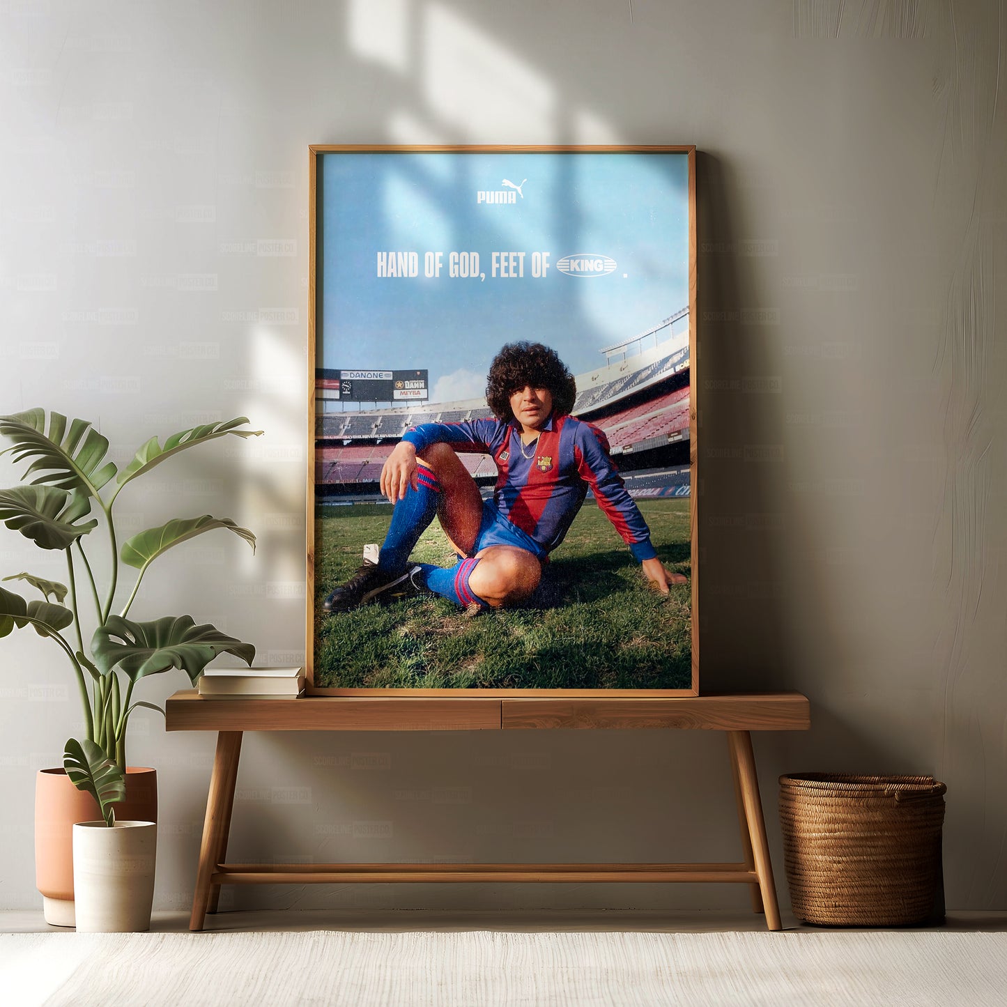 Diego Maradona 'King' Poster