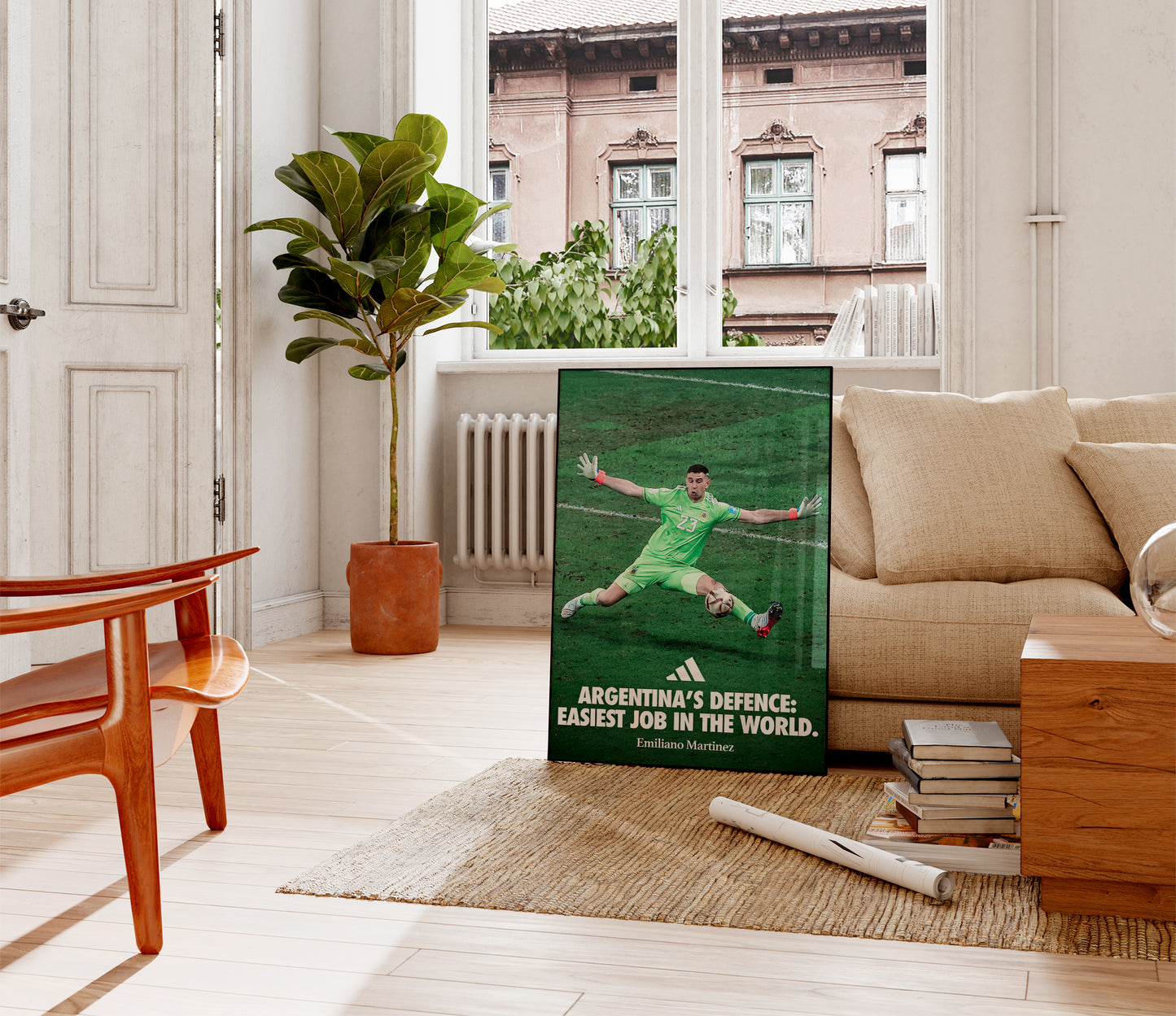 Emiliano Martinez 'Defence' Poster