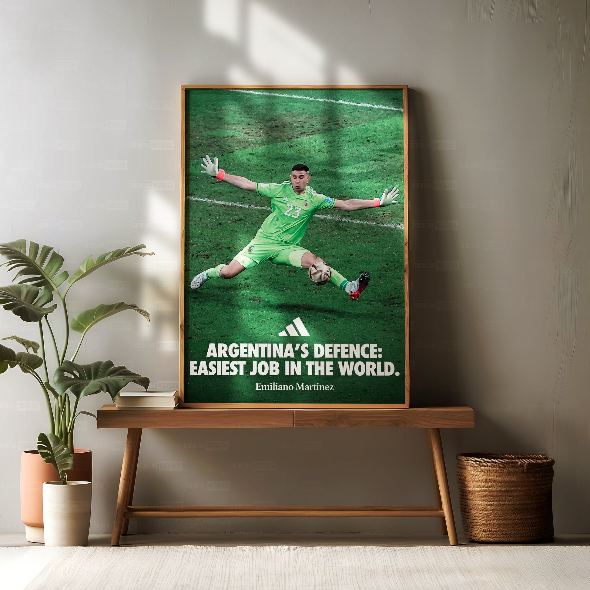 Emiliano Martinez 'Defence' Poster