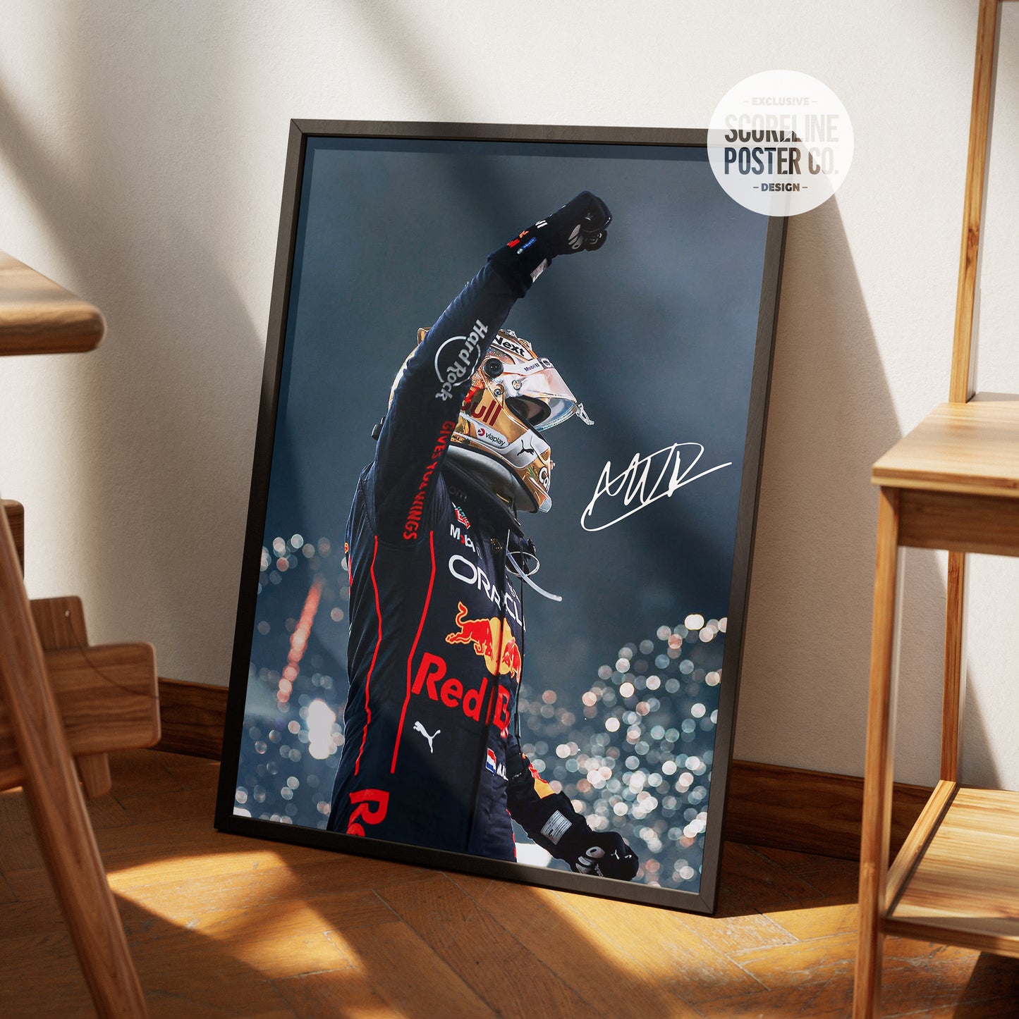 Max Verstappen Red Bull F1 Poster