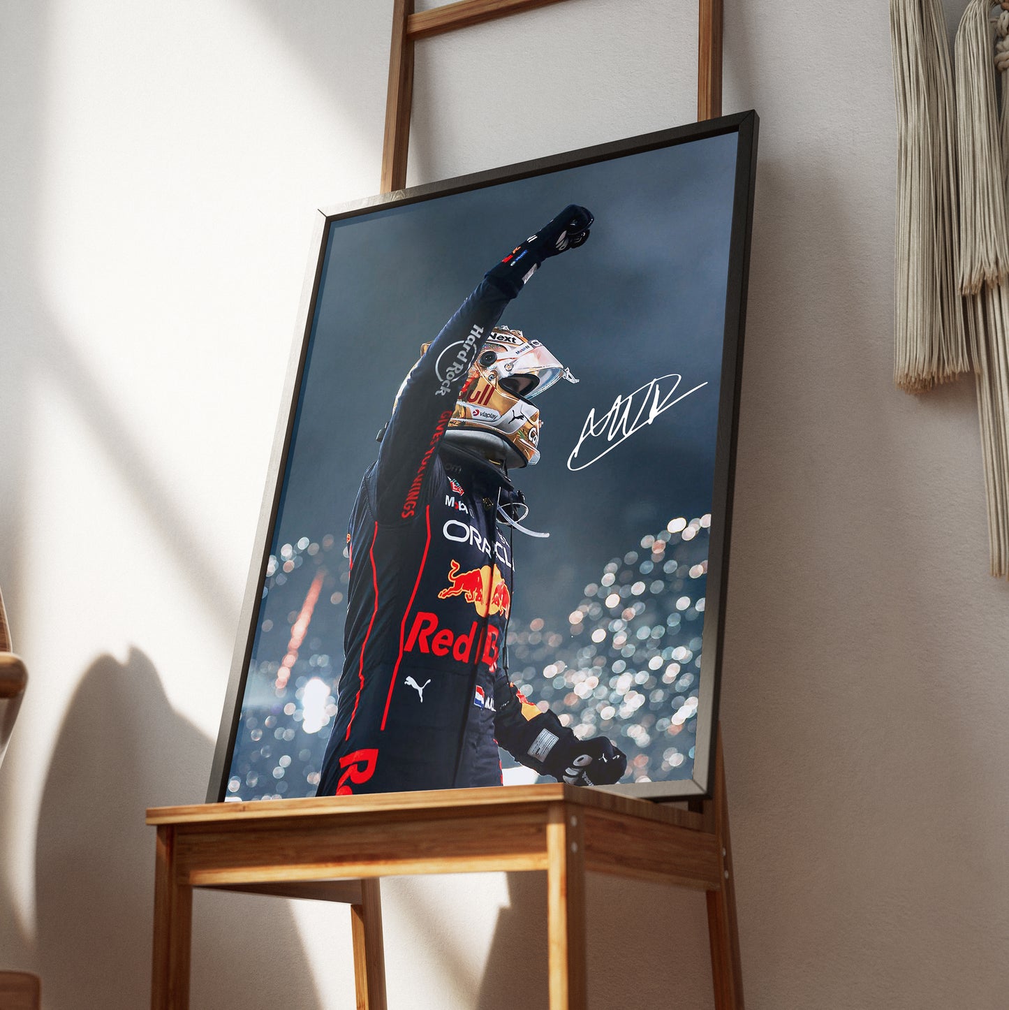 Max Verstappen Red Bull F1 Poster