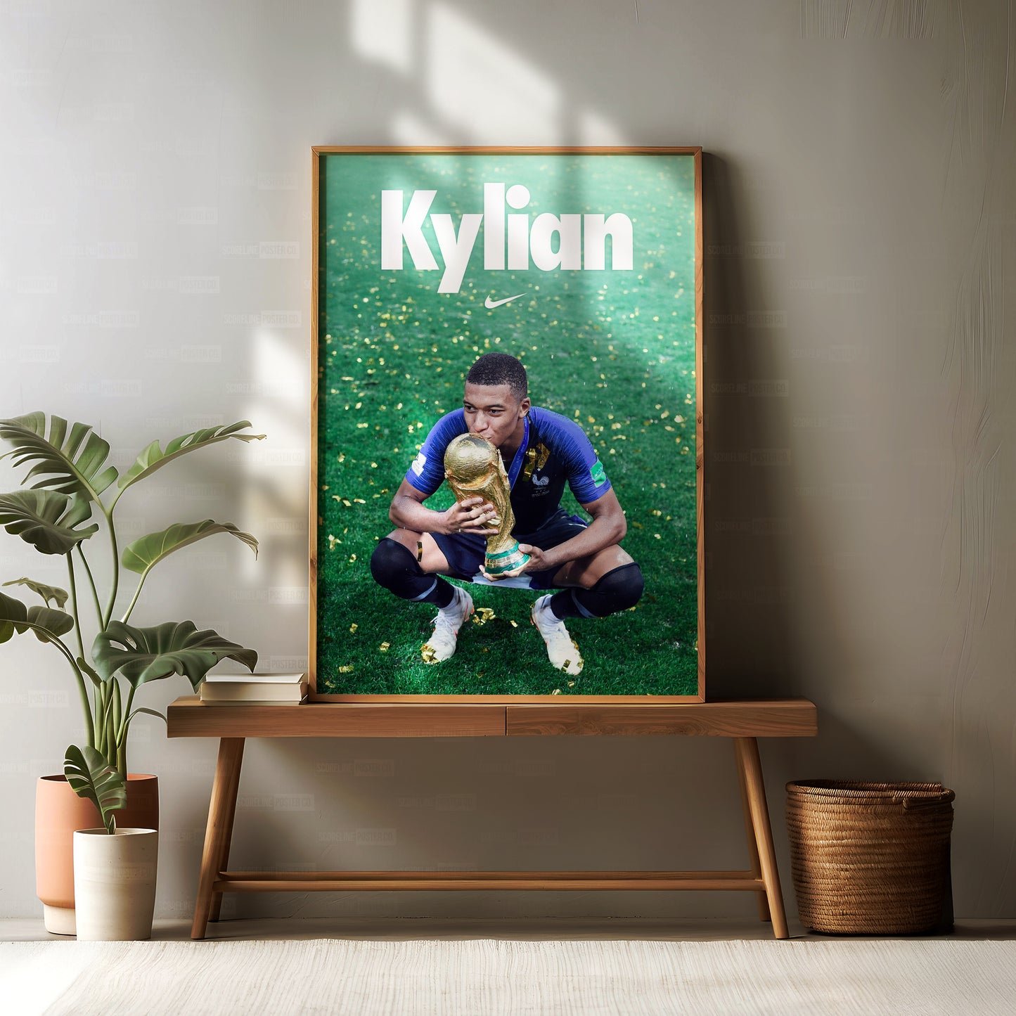 Kylian Mbappe 'World Cup' Poster