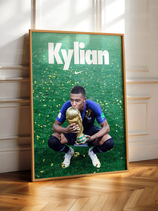 Mbappe 'World Cup' Poster
