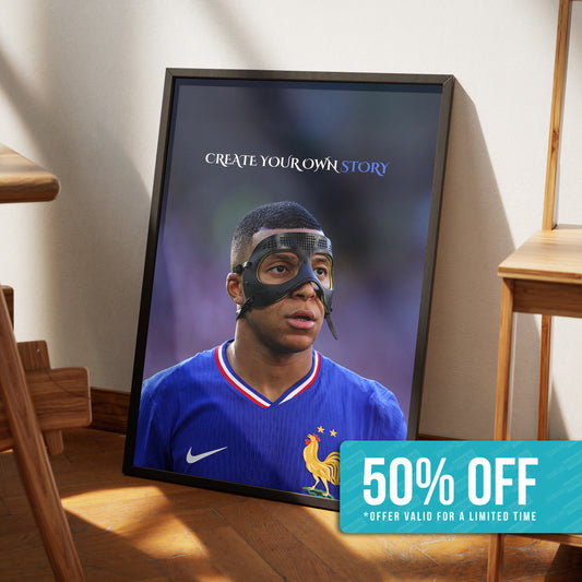 Mbappe 'Create Your Own Story' Poster