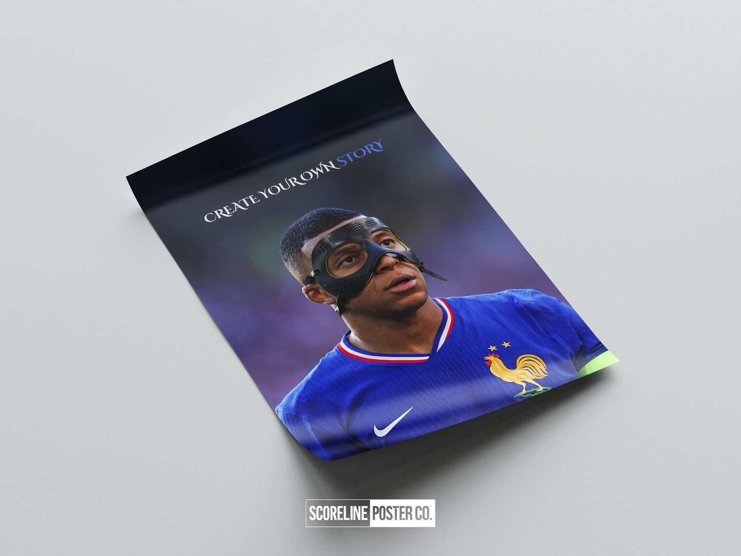 Mbappe 'Create Your Own Story' Poster