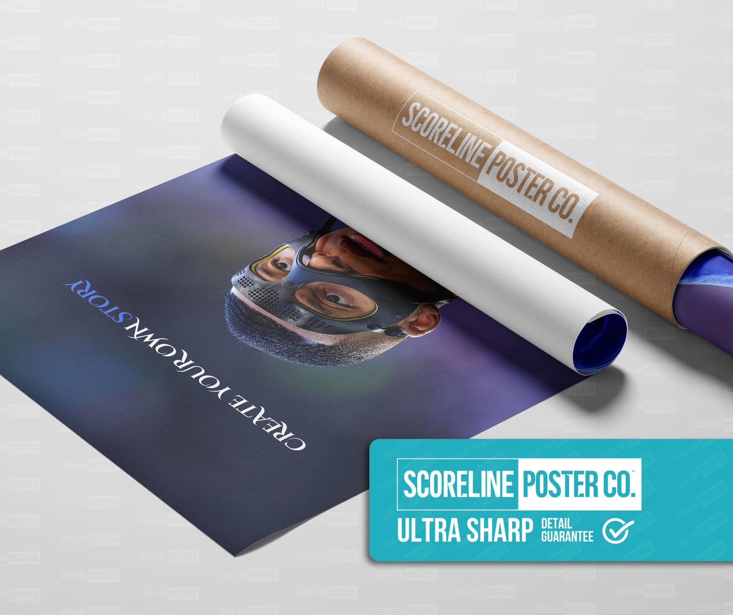 Mbappe 'Create Your Own Story' Poster