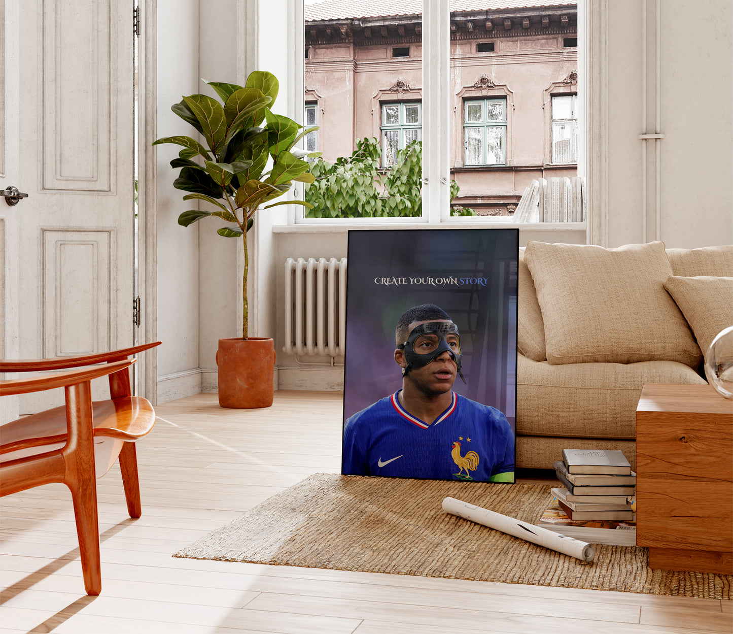 Mbappe 'Create Your Own Story' Poster