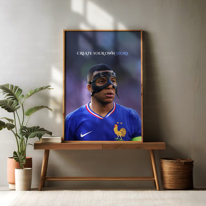 Kylian Mbappe 'Create Your Own Story' Poster