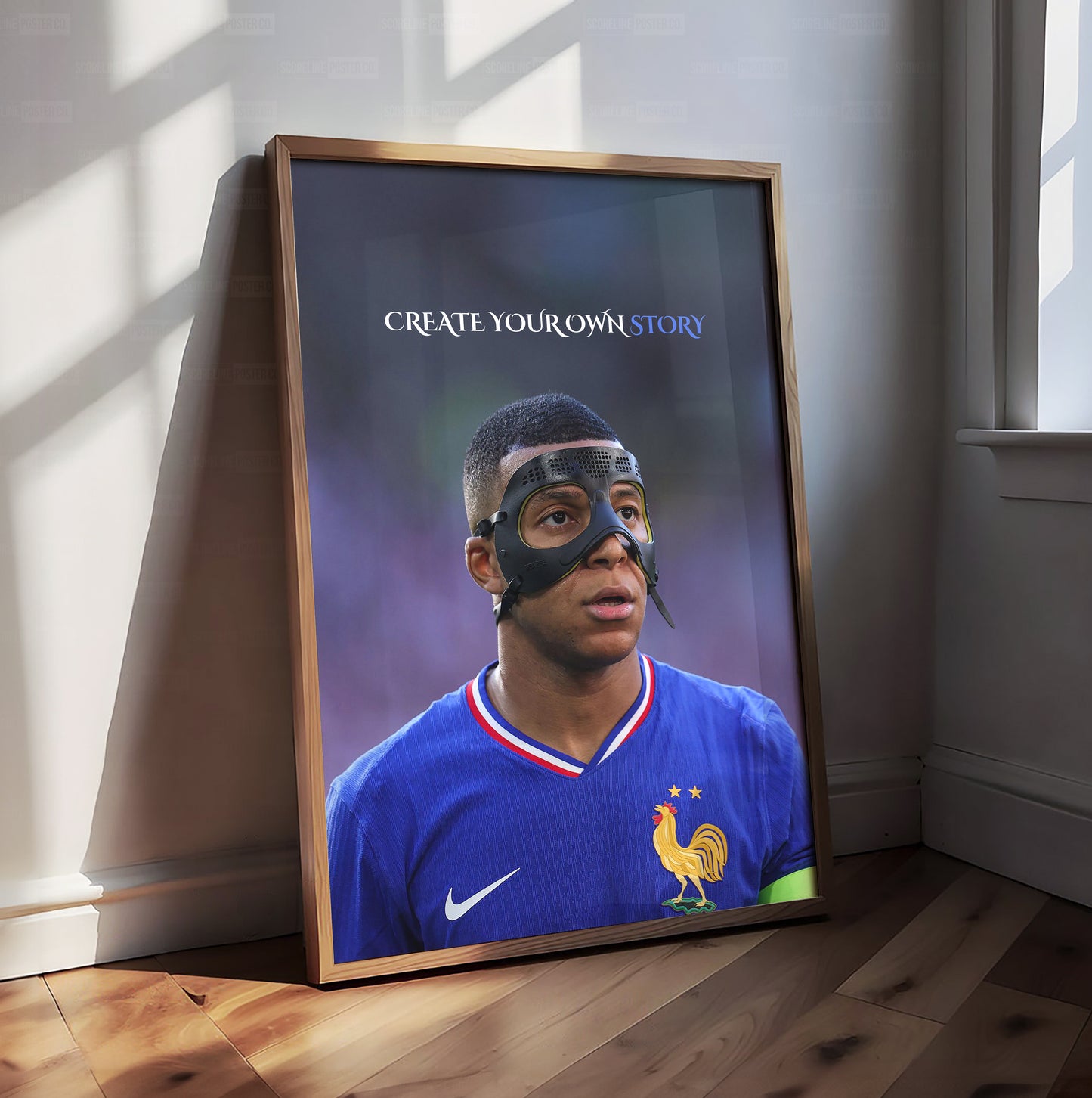 Kylian Mbappe 'Create Your Own Story' Poster