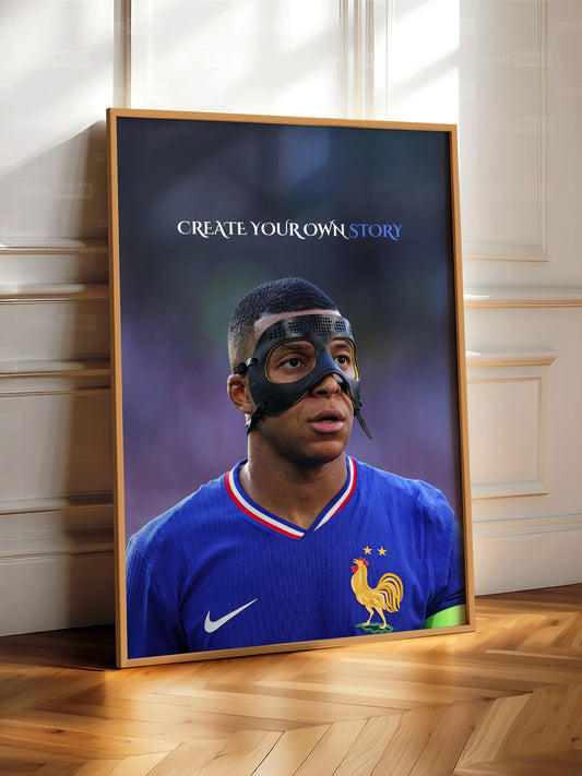 Mbappe 'Create Your Own Story' Poster