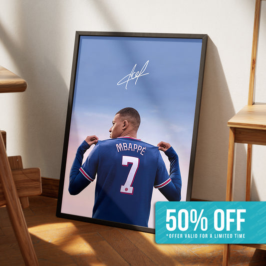 Mbappe 'Signature' Poster