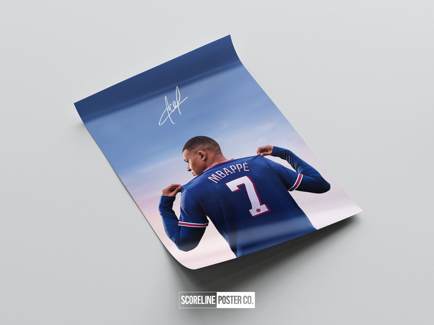 Mbappe 'Signature' Poster