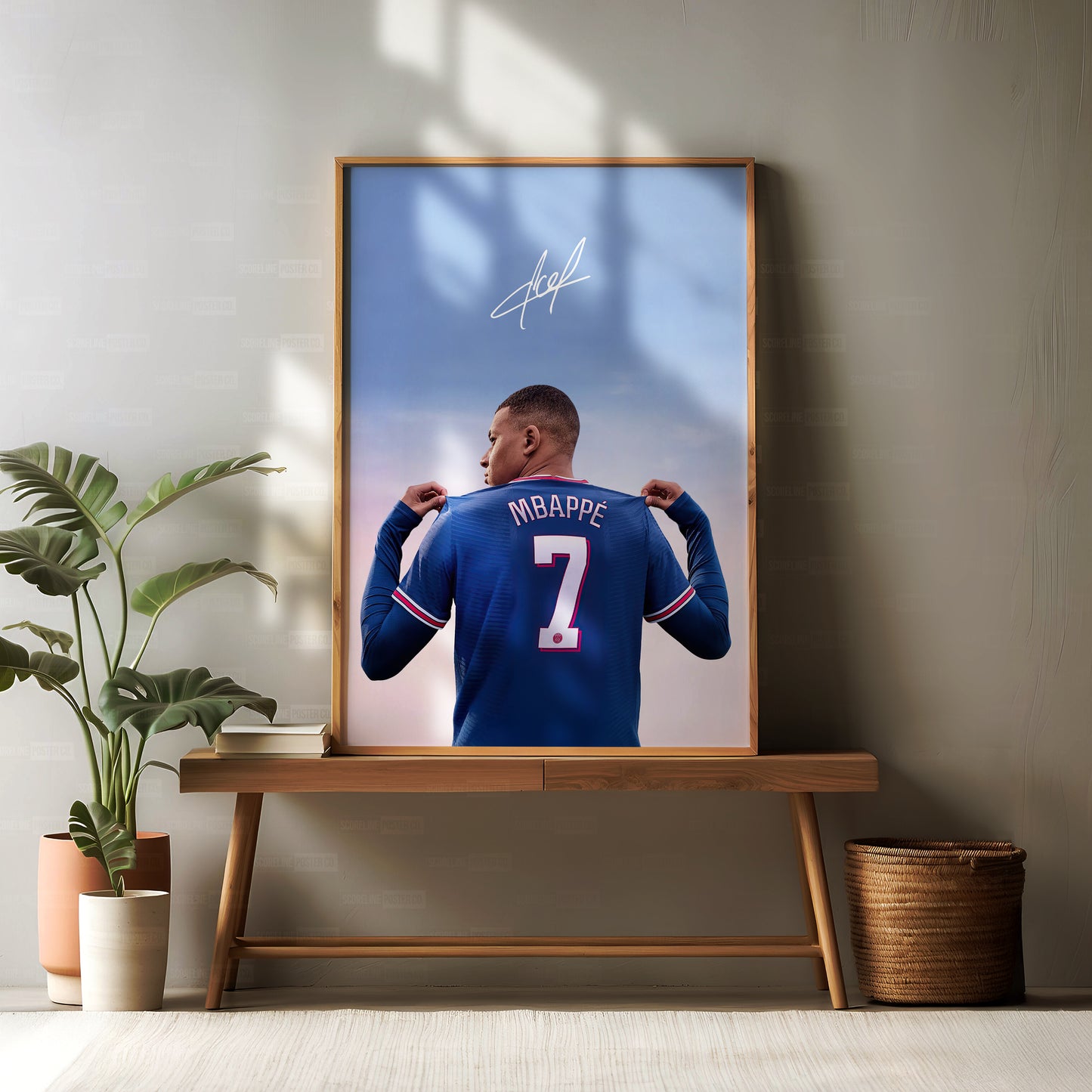 Kylian Mbappe 'Signature' Poster