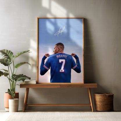 Kylian Mbappe 'Signature' Poster